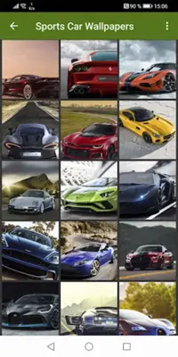 Sports Cars Wallpapers android App screenshot 2